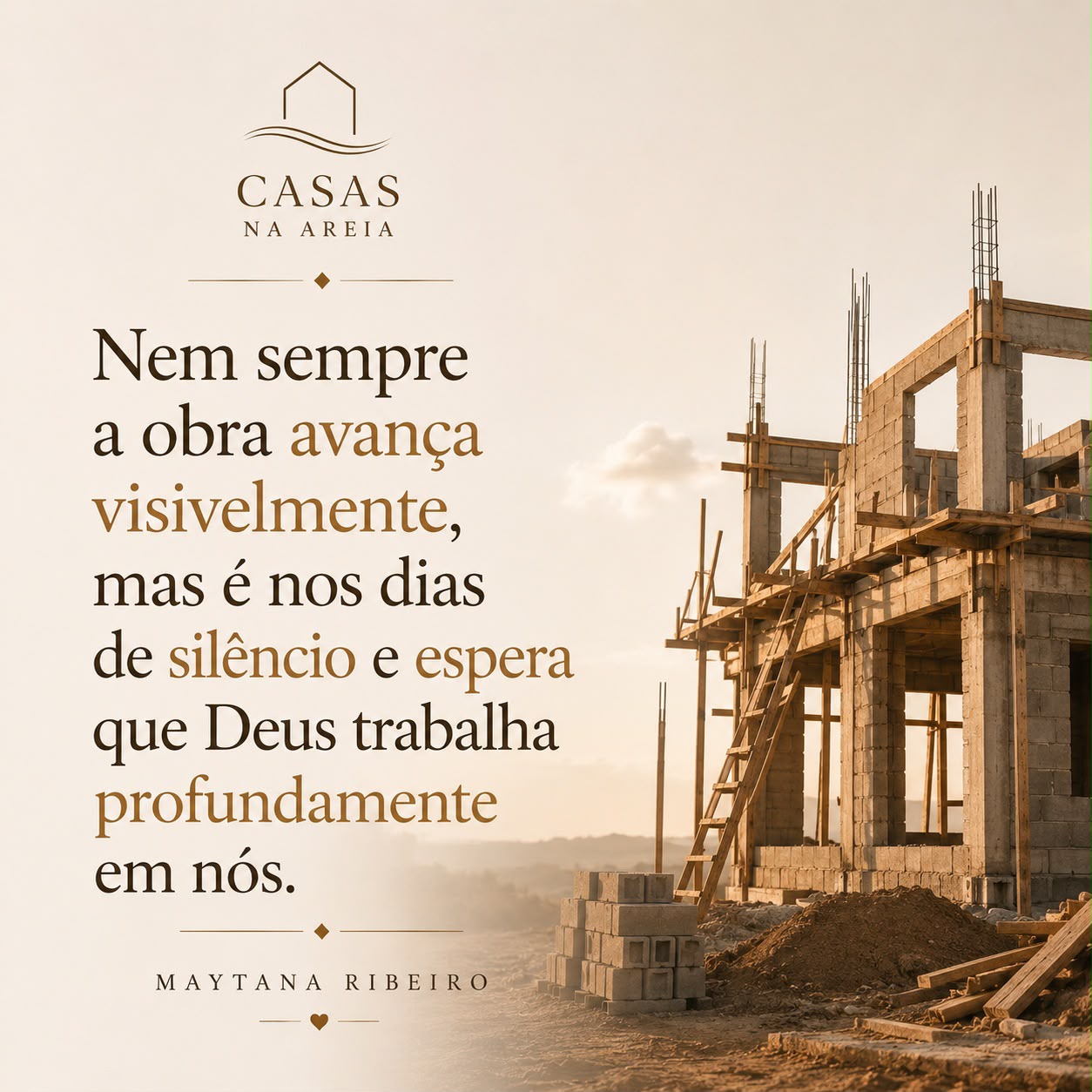 Livro Casas na Areia - Maytana Ribeiro