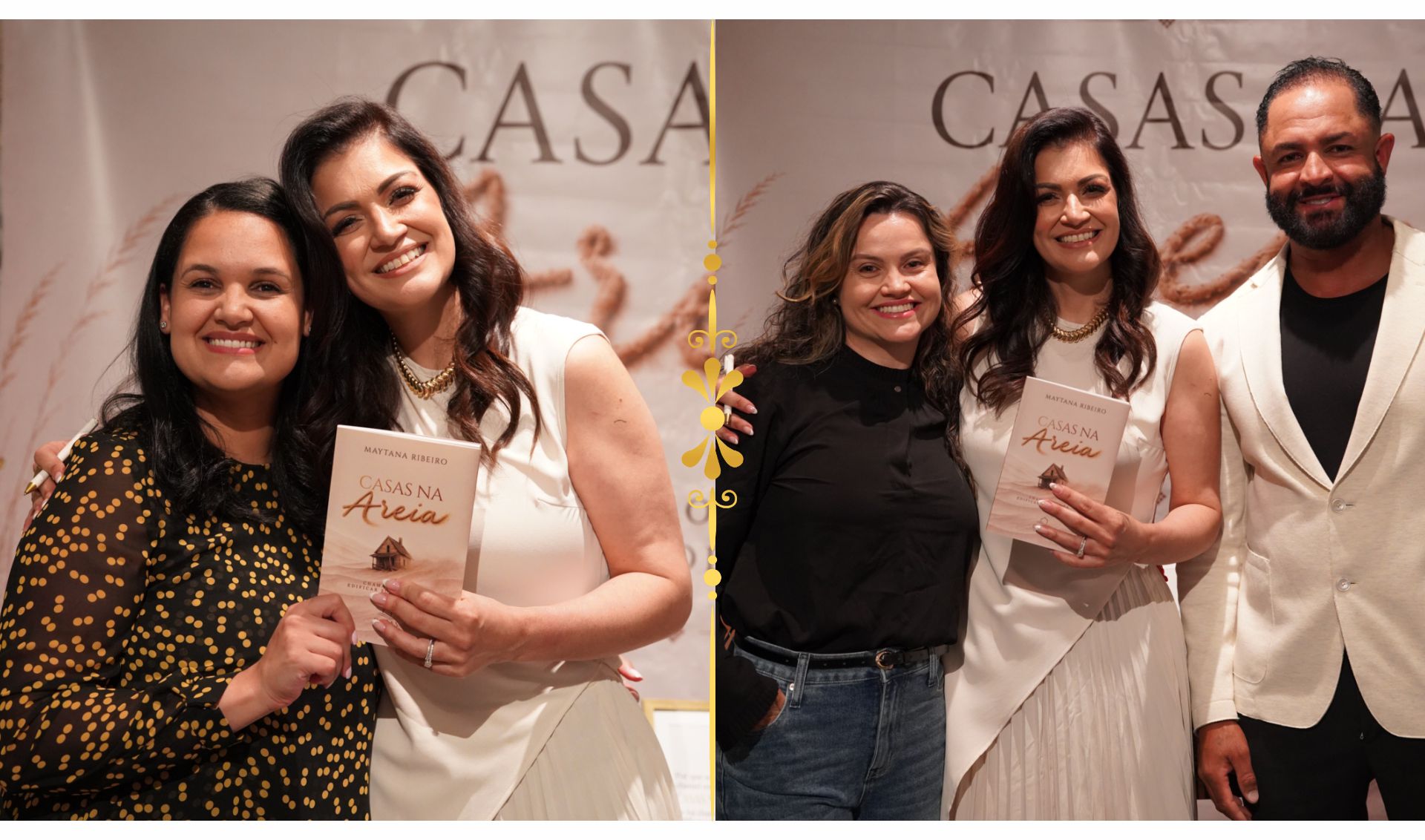 Fotos do Lançamento Livro Casas na Areia - Maytana Ribeiro
