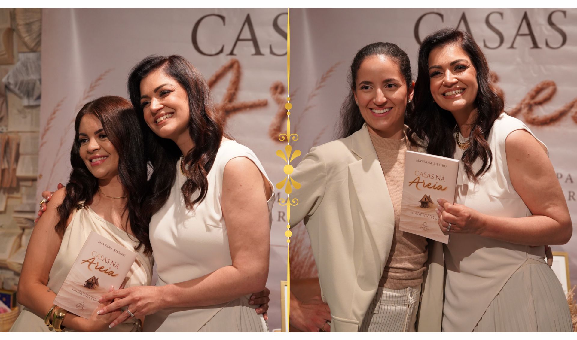 Fotos do Lançamento Livro Casas na Areia - Maytana Ribeiro