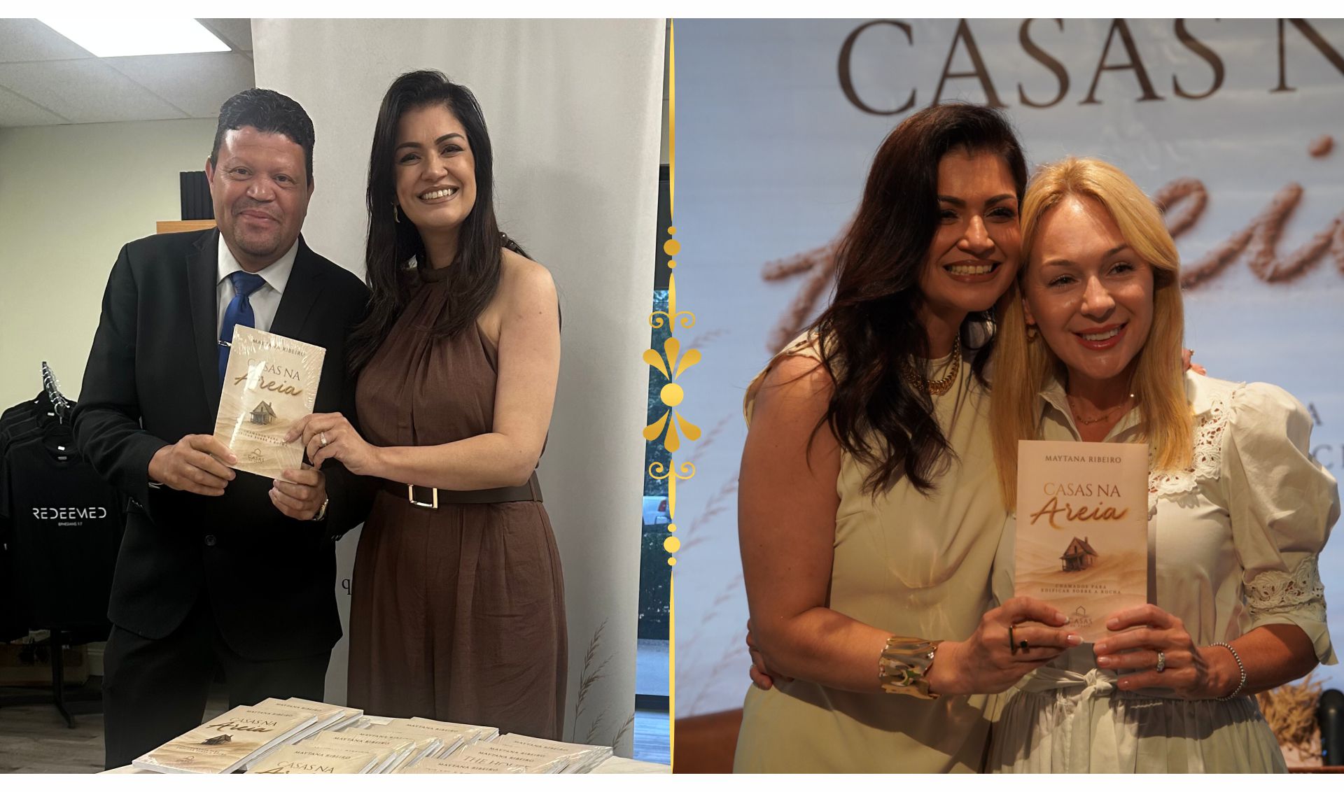 Fotos do Lançamento Livro Casas na Areia - Maytana Ribeiro
