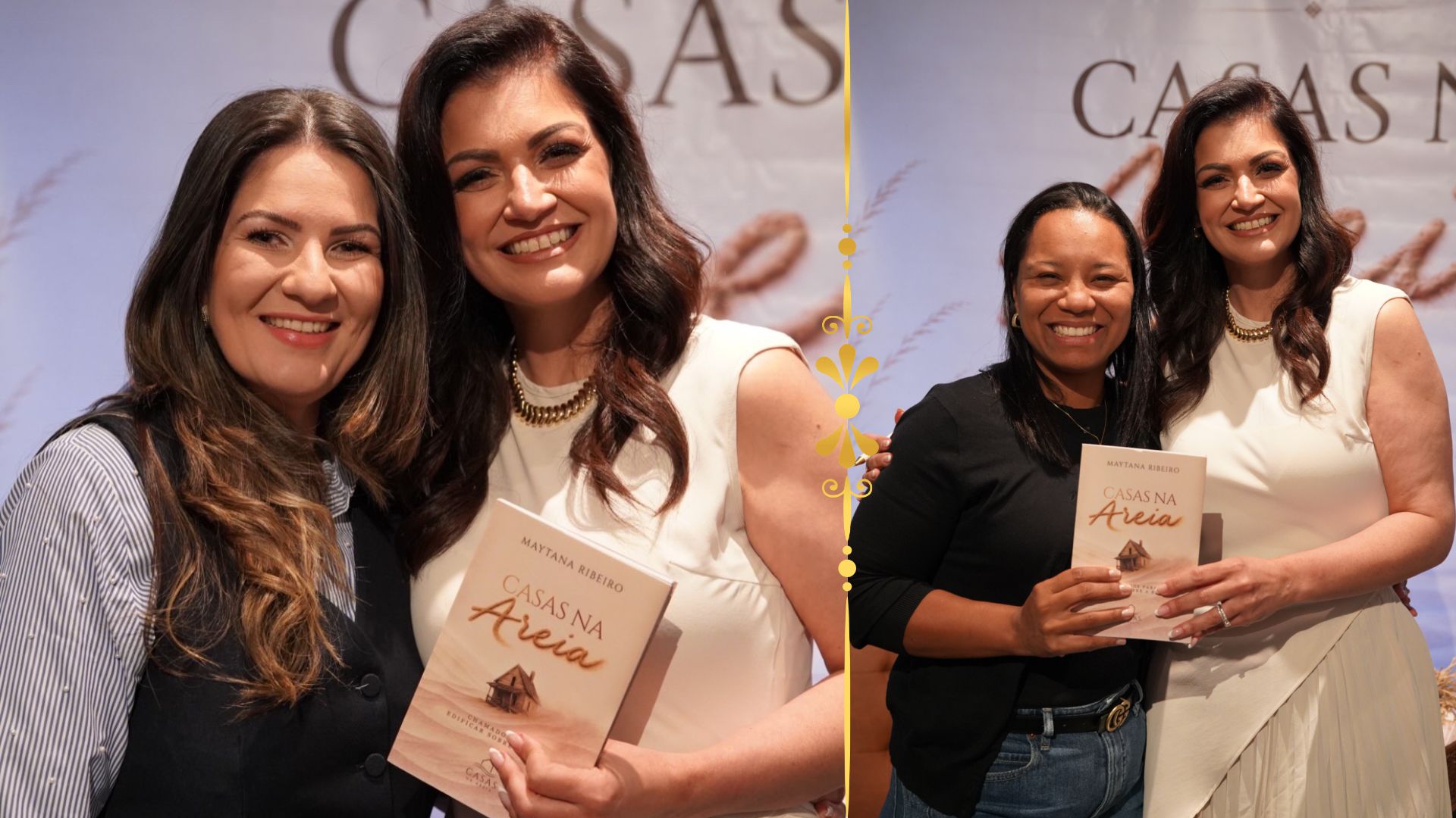 Fotos do Lançamento Livro Casas na Areia - Maytana Ribeiro