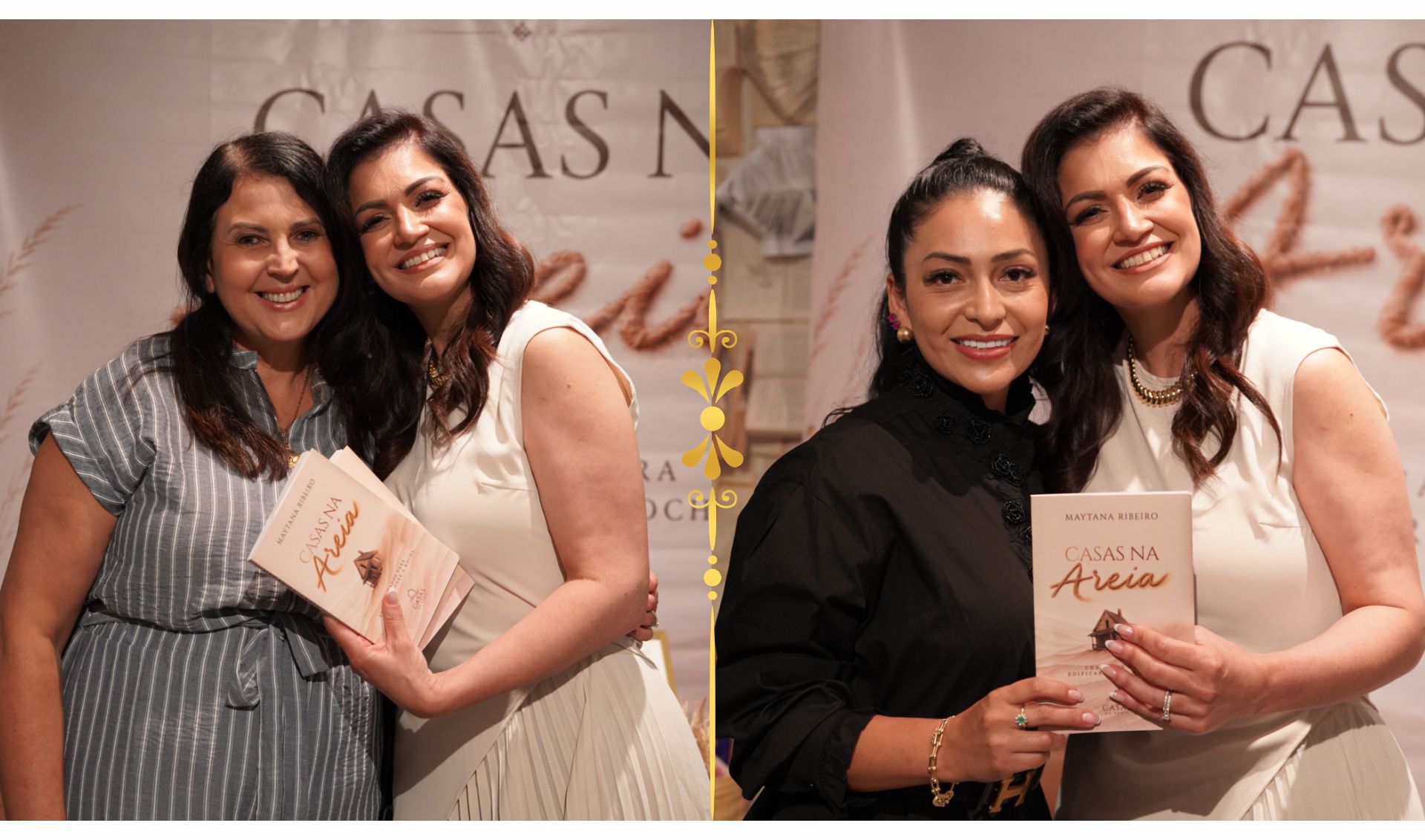 Fotos do Lançamento Livro Casas na Areia - Maytana Ribeiro