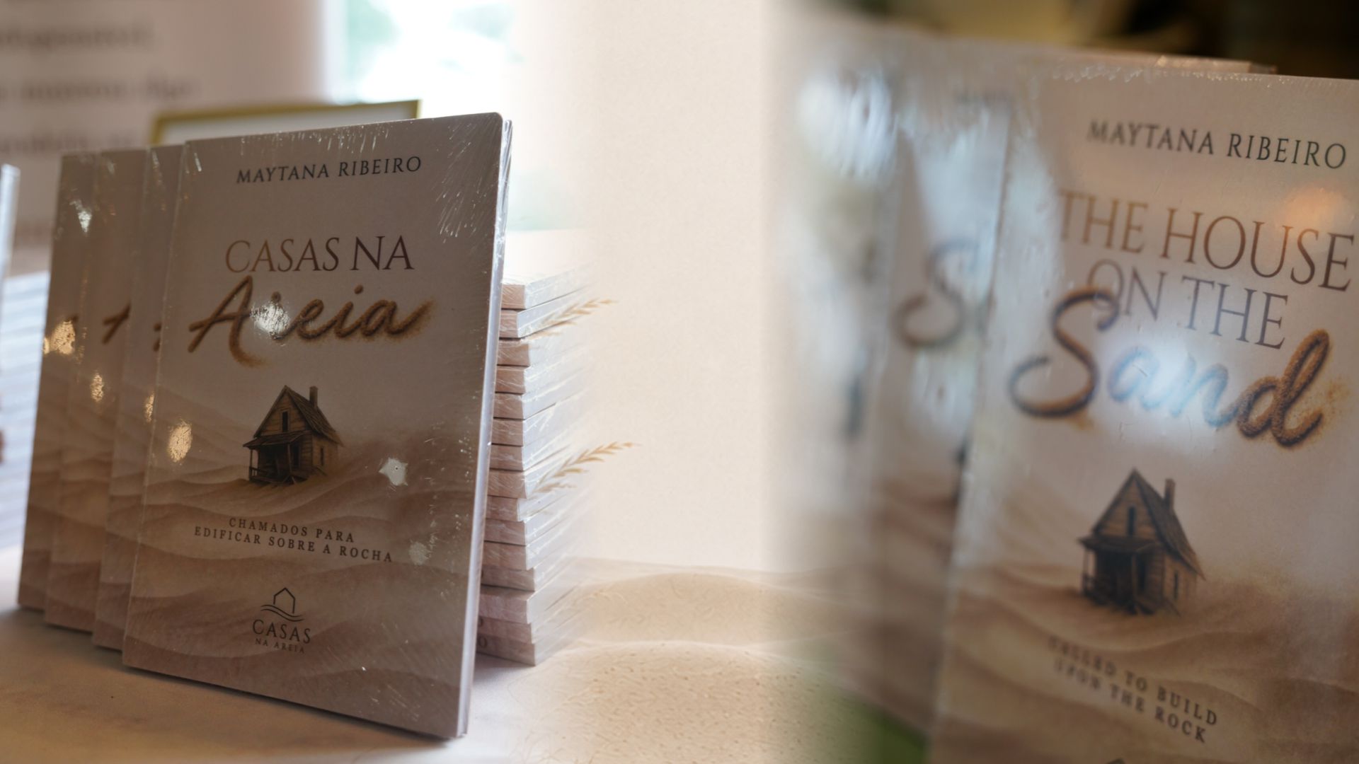 Fotos do Lançamento Livro Casas na Areia - Maytana Ribeiro
